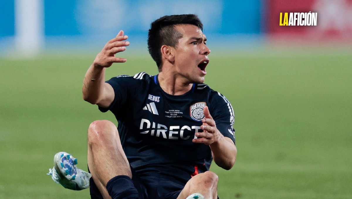 Hirving Lozano se lesiona en su segundo partido con el San Diego FC en la MLS (AFP)