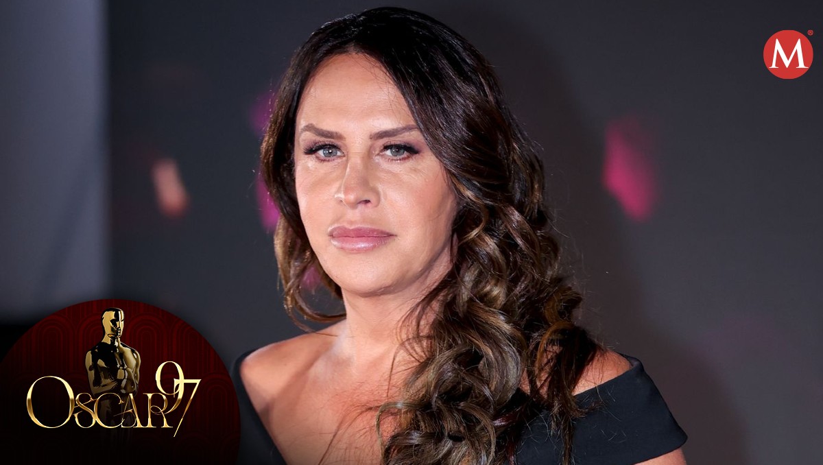 Karla Sofía Gascón en los Premios Oscar. | ESPECIAL