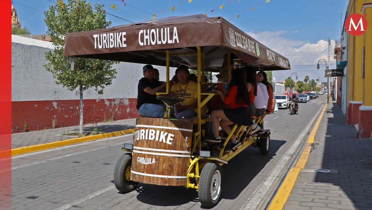 Puebla | Pasea en San Pedro Cholula pedaleando el Turibike | Melanie Torres