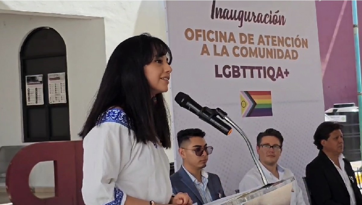 La alcaldesa de Tizayuca encabezó la inauguración de la oficina de atención a la comunidad LGBTTIQA+