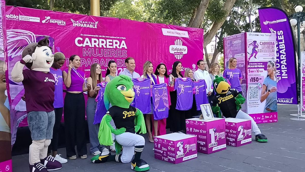 Carrera Mujeres Imparables 2025 en Puebla | Angélica Tenahua