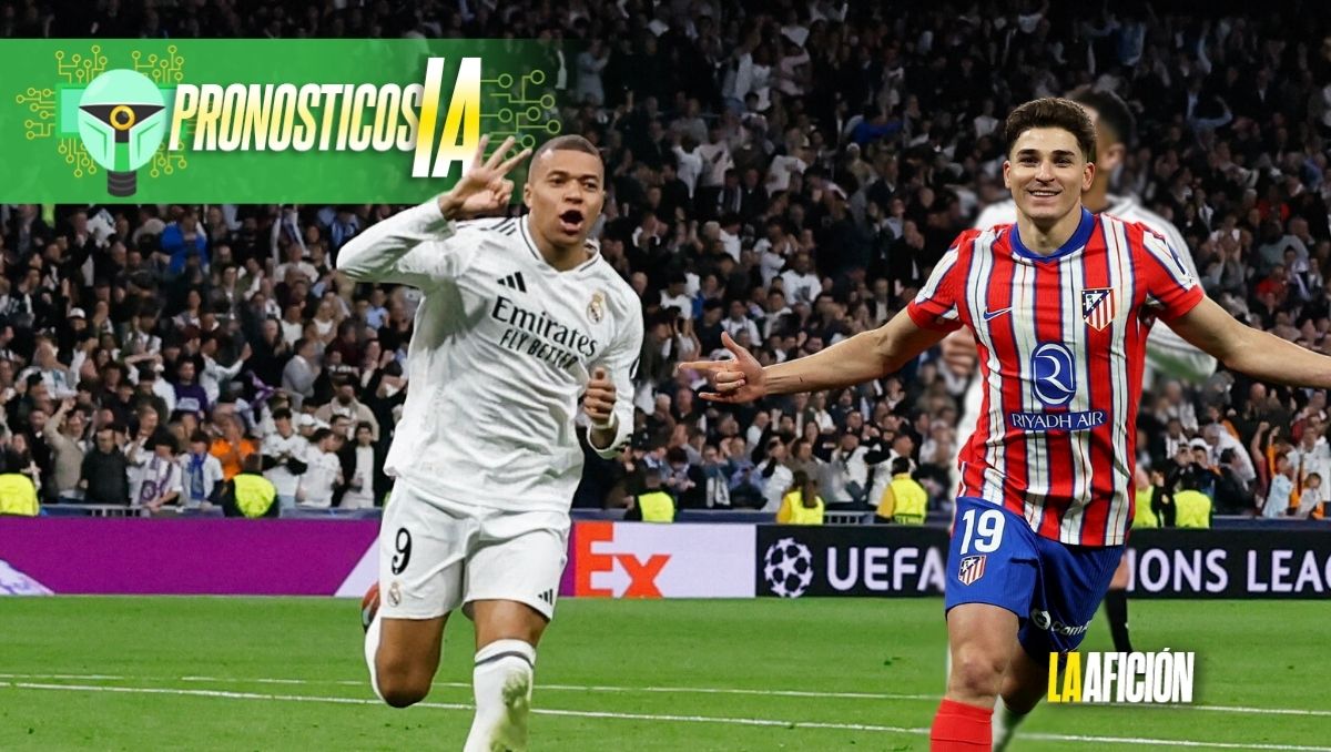 IA pronostica quién ganará del Real Madrid ante Atlético en Champions League (AFP / Reuters)