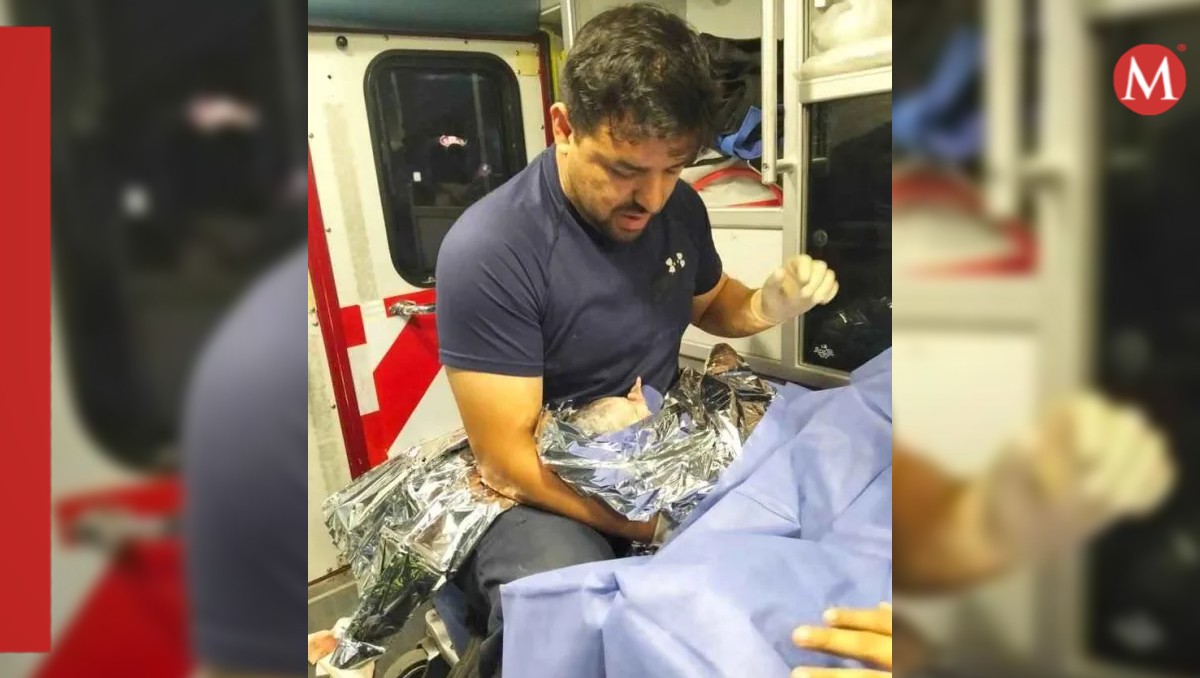 Salvador, bombero voluntario que ayudó a mujer a dar a luz en Altamira