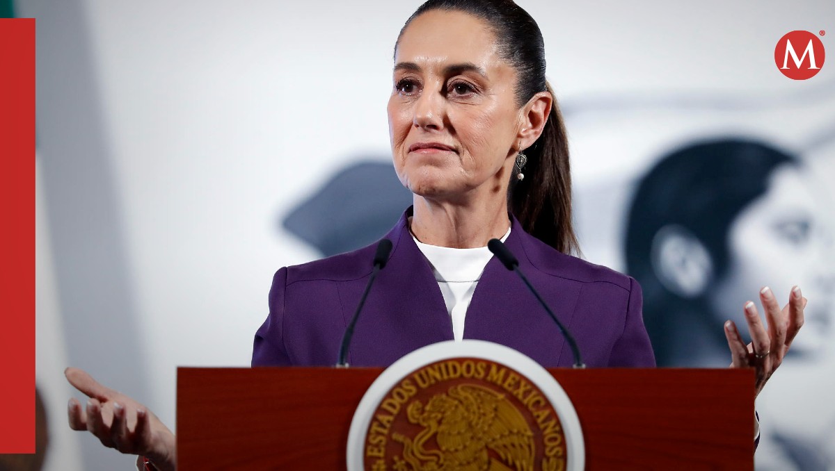 Claudia Sheinbaum en La Mañanera del Pueblo HOY 4 de marzo | FOTO: EFE