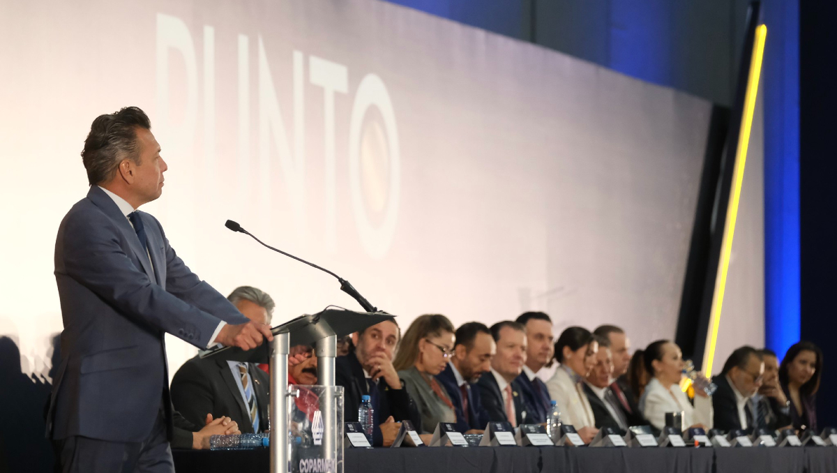 El gobernador se reunió con Coparmex este martes (Foto: X @PabloLemusN)