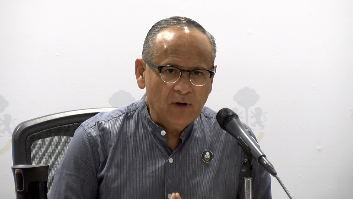 El Secretario de Salud de Jalisco, pidió apoyo a la ciudadanía (Foto: Sonia G. Gamiño)