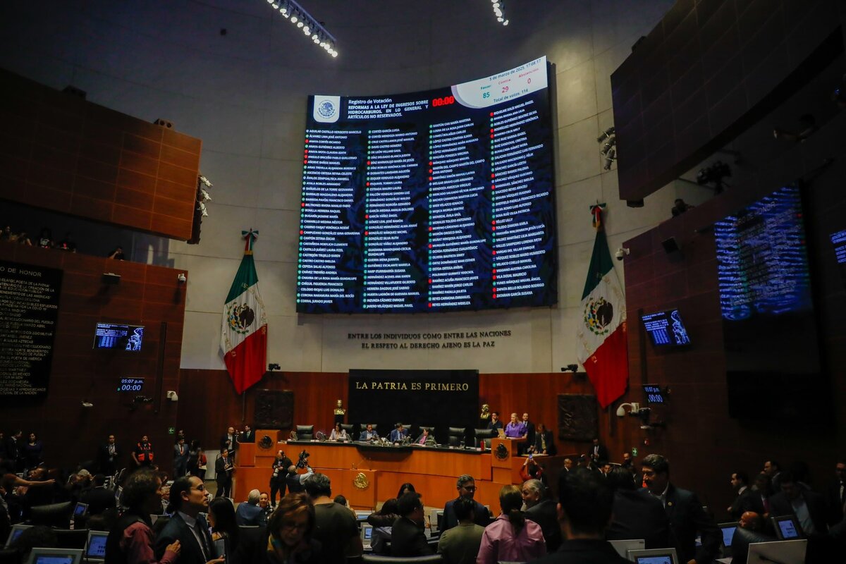 La Ley de Ingresos sobre Hidrocarburos busca simplificar la carga fiscal a Pemex. | Foto: Senadores Morena
