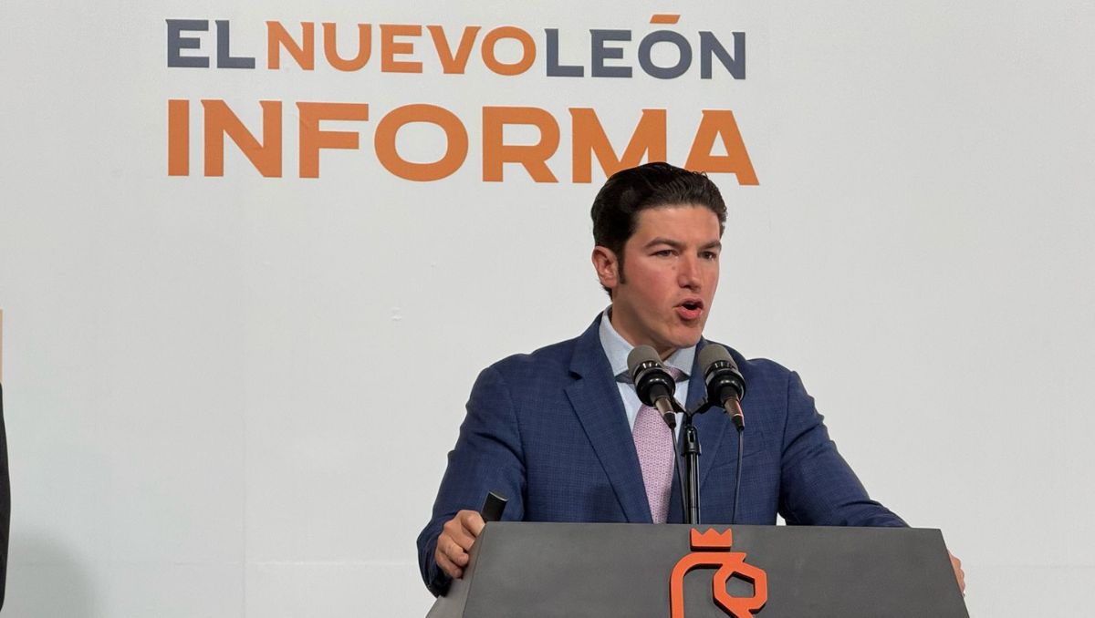Samuel García Sepúlveda, gobernador de Nuevo León. Víctor González