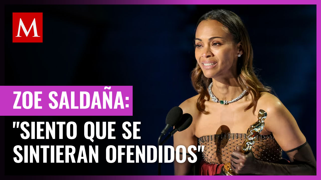 Zoe Saldaña se disculpa con los mexicanos por 'Emilia Pérez' tras ganar el Oscar