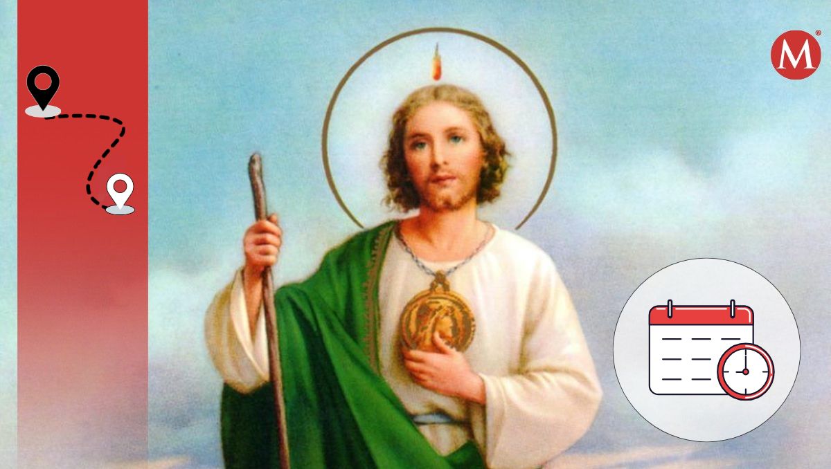 Se estima que las reliquias de San Judas Tadeo lleguen el lunes a Ciudad Victoria. (Especial)