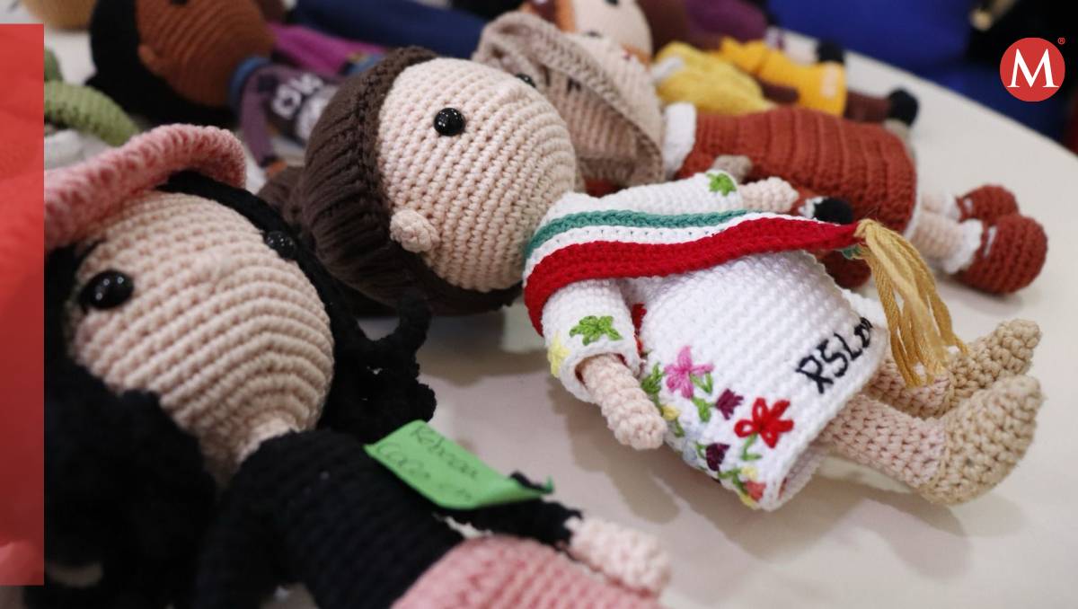 Mujeres privadas de la libertad en Edomex, crearon la colección de muñecas Mujeres Icónicas. | Foto: Lauro Galicia