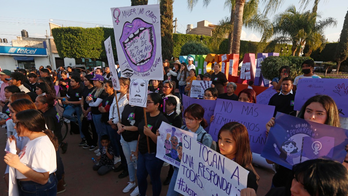 Protesta tras caso de feminicidio en Poncitlán, Jalisco (Fernando Carranza)