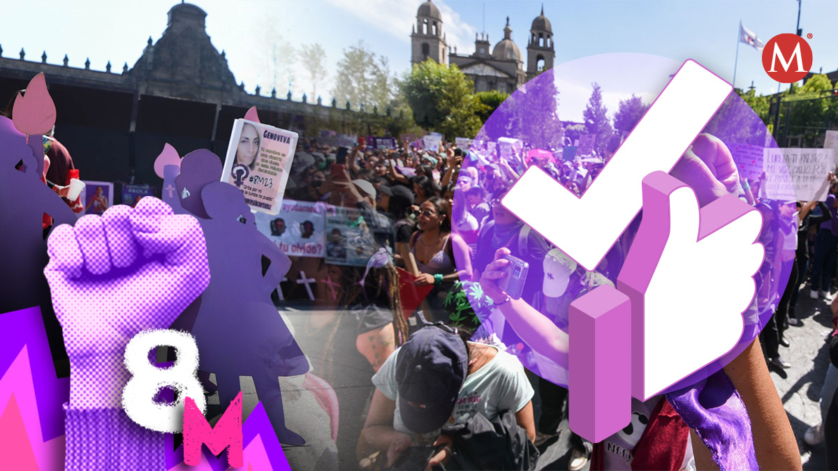 ¿Cuáles son las recomendaciones para acudir a la marcha del 8M en CdMx? (Diseño: Óscar Ávila)