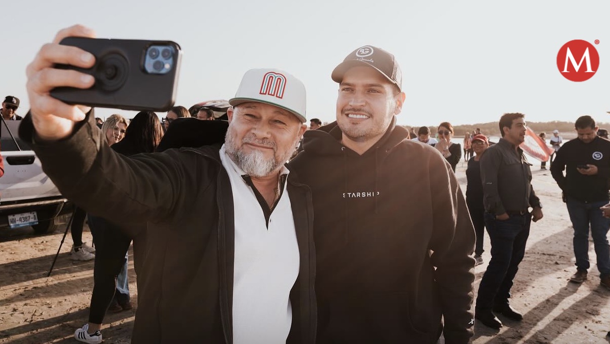 El alcalde de Matamoros, Alberto Granados acudió al octavo lanzamiento de Starship