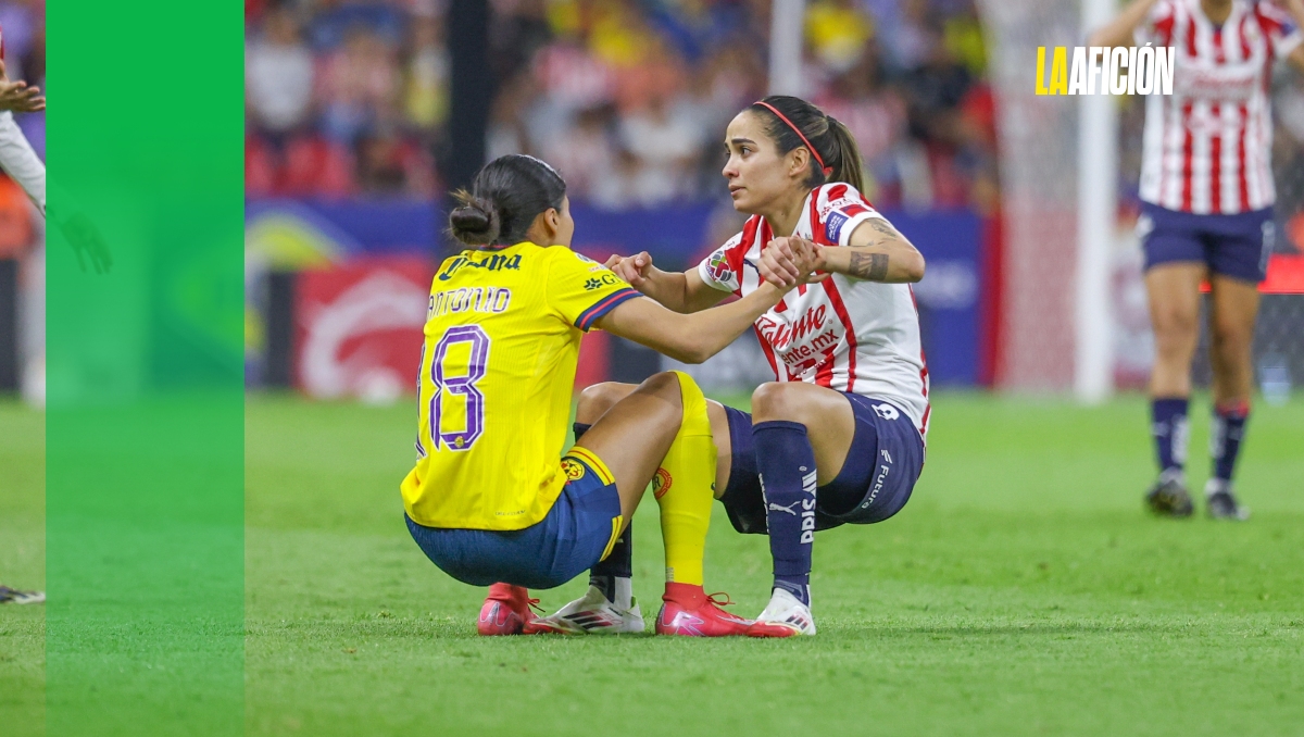 Chivas y Águilas femenil dividieron unidades en dramático final (Foto: MexSport)