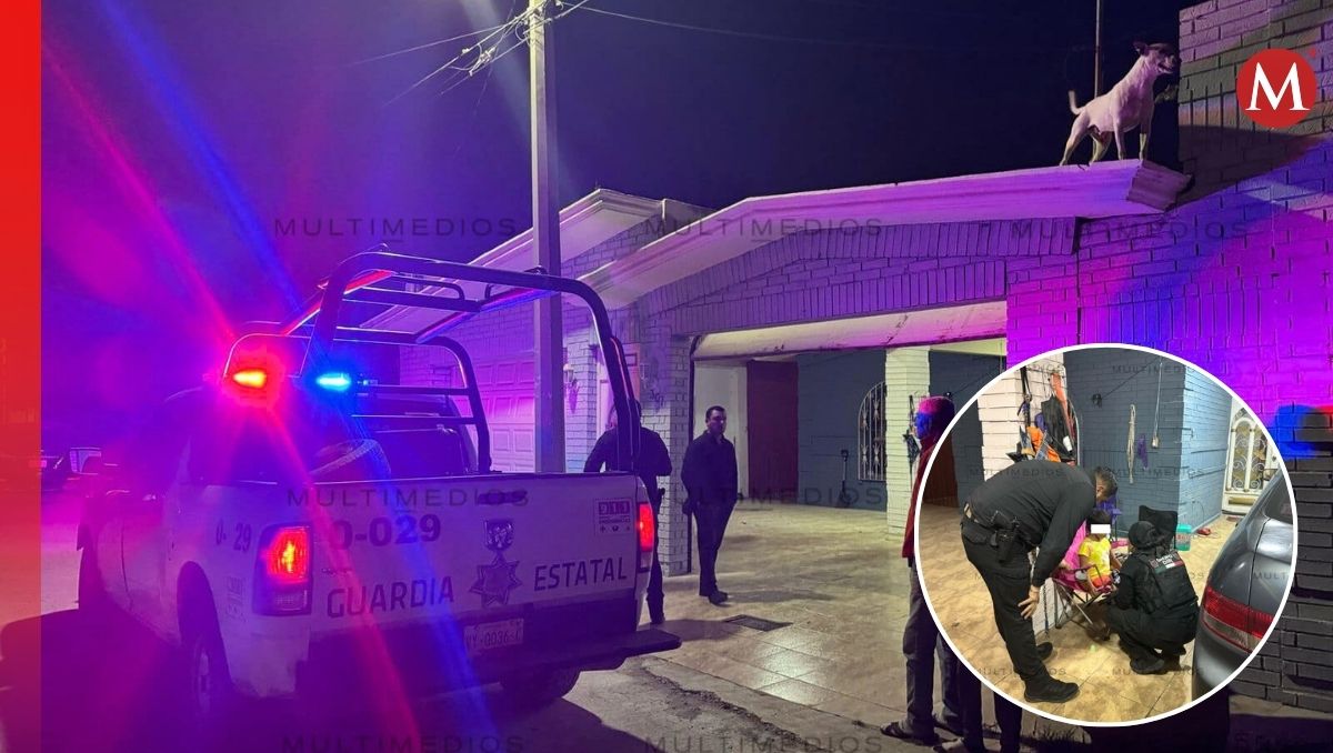 El menor fue resguardado por uno de los vecinos. (Carolina Garza)