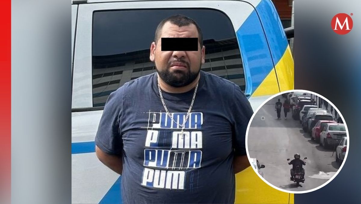 El hombre fue detenido por elementos de la Policía de Monterrey. / Especial