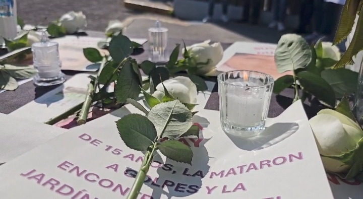 Instalan altar en el Poder judicial. (Guadalupe Trejo)