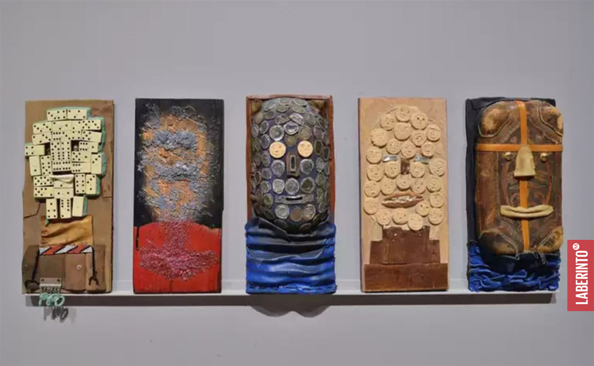 Obra del artista mexicano-polaco Marcos Kurtycz. (Foto: Jorge Esquinca)