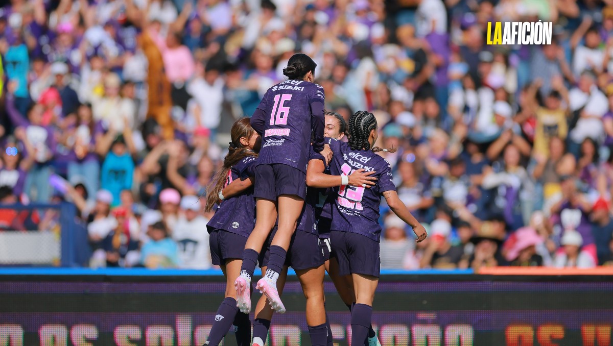 Olímpico Universitario se pinta de morado en el triunfo de Pumas Femenil ante Mazatlán (Imago7)