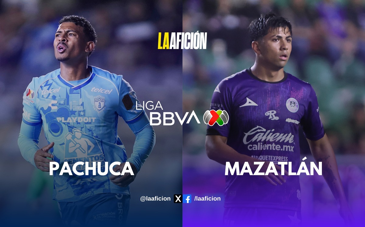 Pachuca y Mazatlán se enfrentan en la jornada 11 del Clausura 2025 (Imago7)