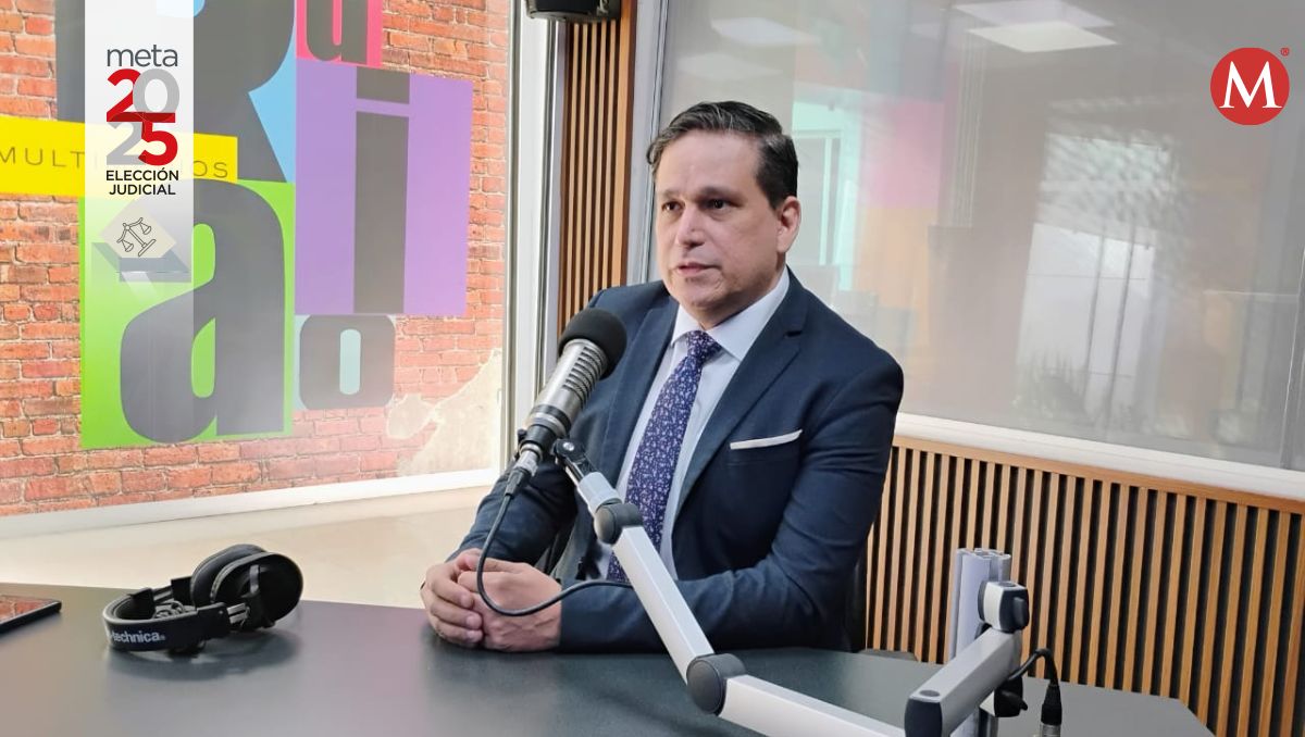 Ulises Carlín de la Fuente, aspirante a ministro de la Suprema Corte de Justicia de la Nación. Telediario Radio