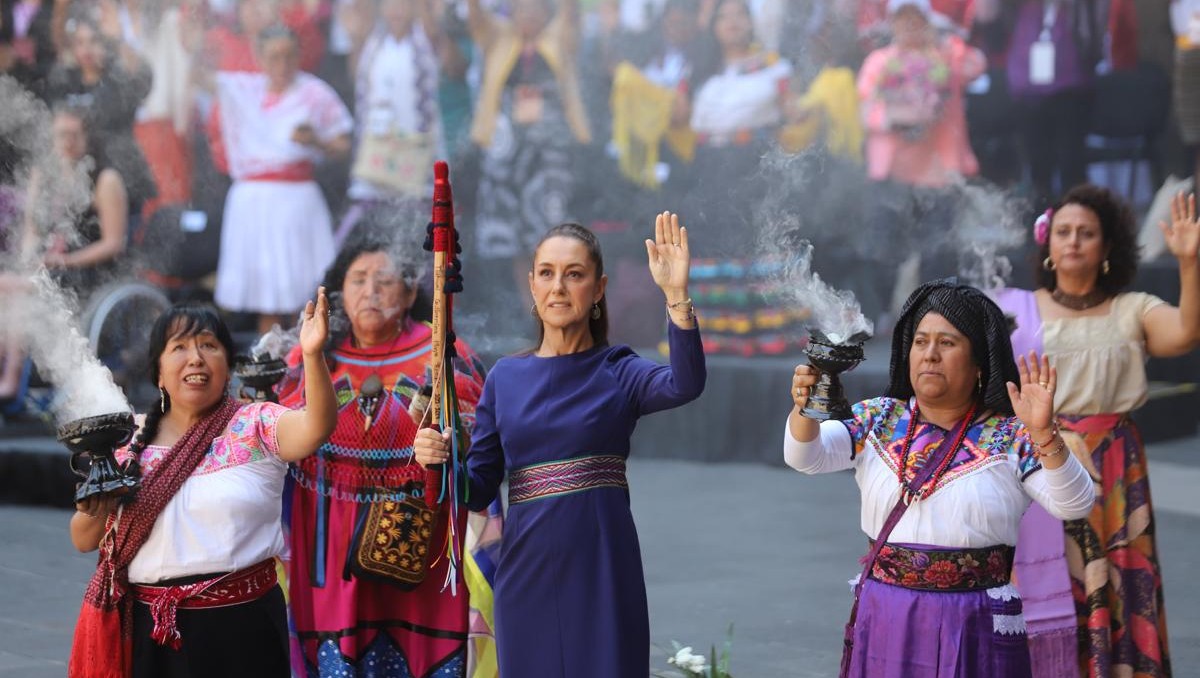 Claudia Sheinbaum conmemoró el Día Internacional de la Mujer | Jorge Carballo