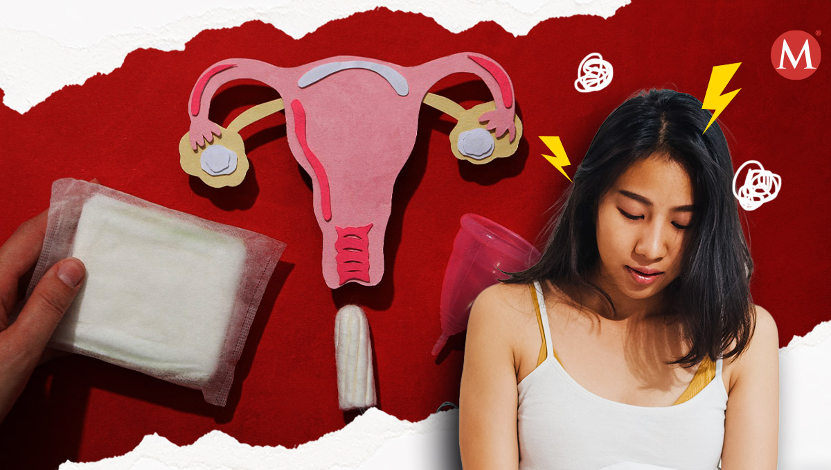 La falta de información alrededor de la menstruación pueden generar problemas físicos. (Diseño: Samantha Martz)