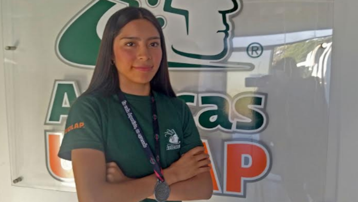 Fernanda Medina, estudiante poblana de Derecho y apasionada de deporte | Jaime Zambrano