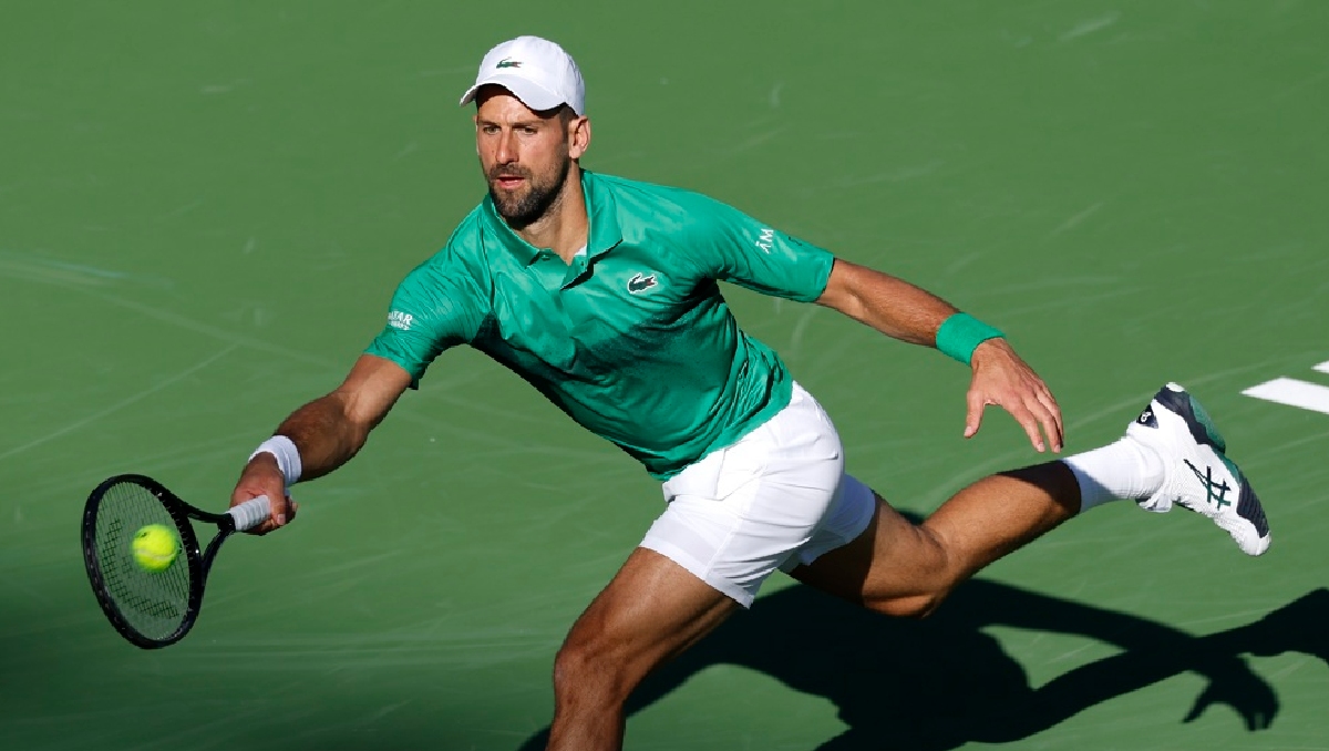 Novak Djokovic cae en la segunda ronda de Indian Wells ante el 'lucky loser' Botic Van de Zandschulp (EFE)