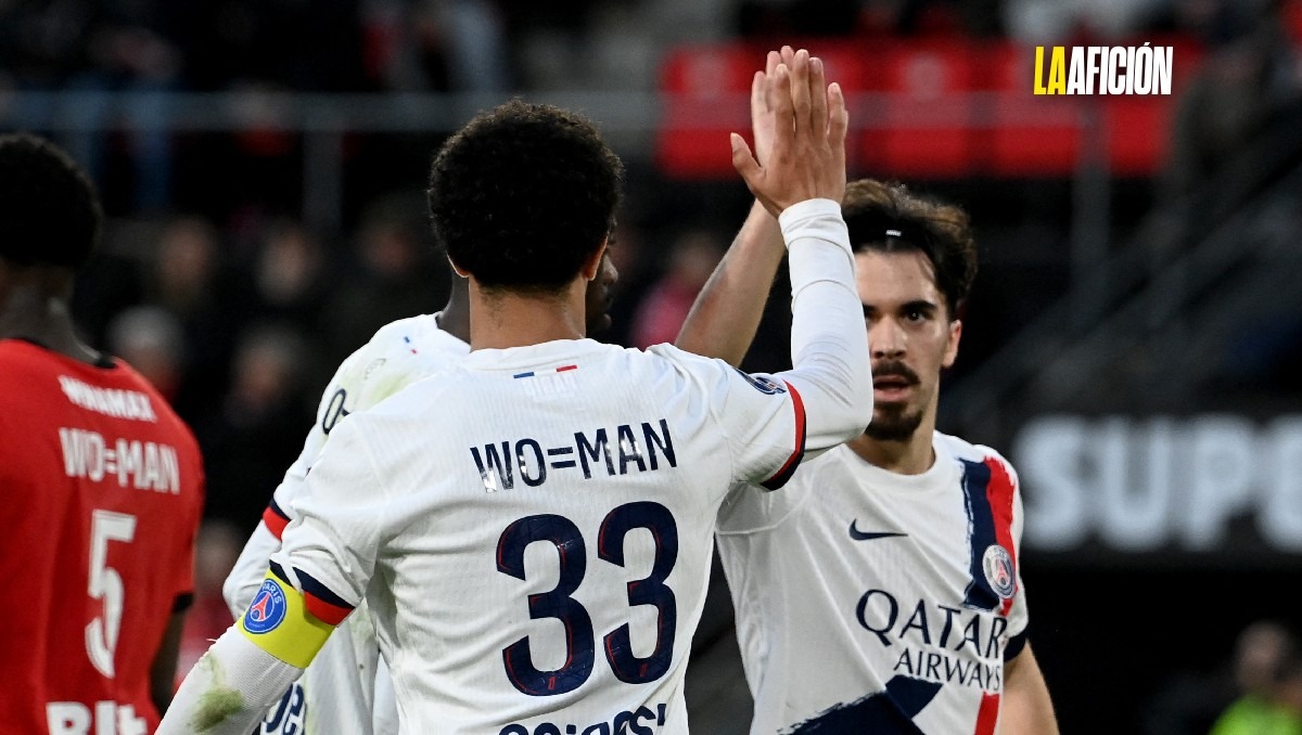 El PSG Golea 1-4 al Rennes con rotaciones mientras se prepara para su duelo contra el Liverpool en la Champions League (AFP)