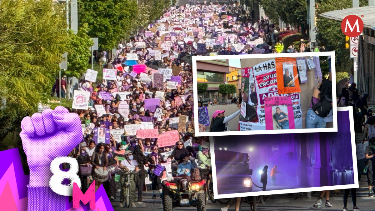 Marcha del 8M en León