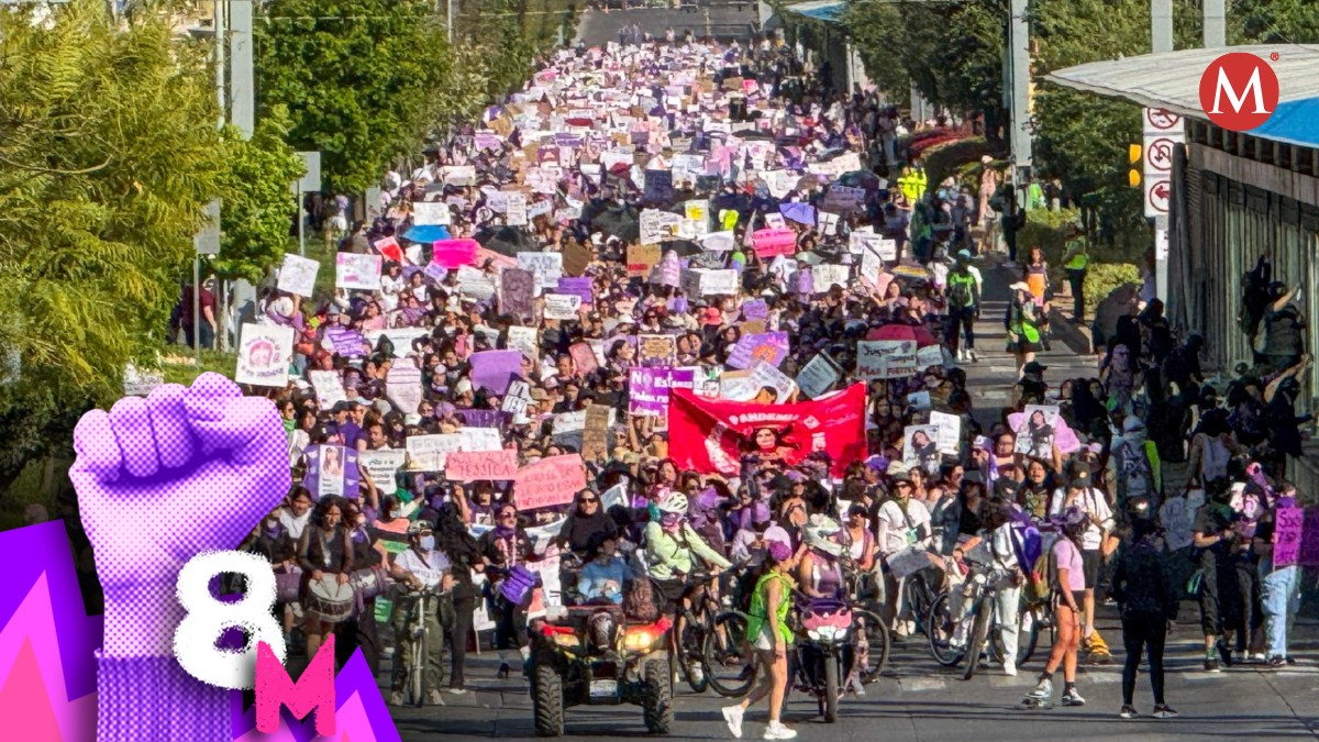 Marcha del 8 de marzo en León 2025 | Así fue la manifestación por el Día de la Mujer (Foto: Víctor Muñoz)