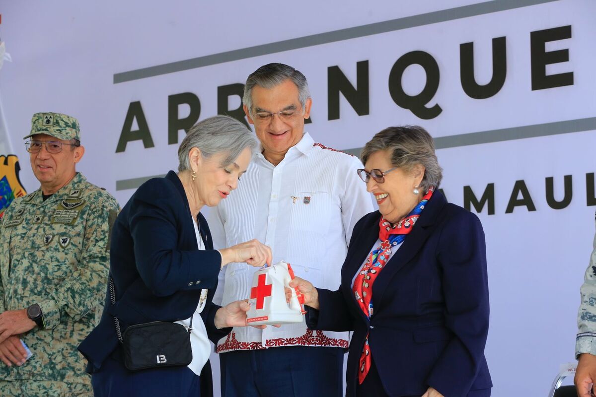 El gobernador llama a los tamaulipecos a unirse a la colecta y subraya la relevancia de la Cruz Roja.