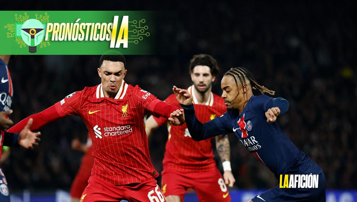 IA predice al ganador del partido entre Liverpool y PSG en la Champions League  (Reuters)