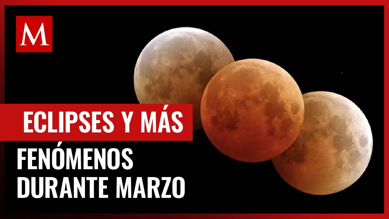 Lluvia de estrellas y eclipses: Marzo 2025 trae estos fenómenos astronómicos