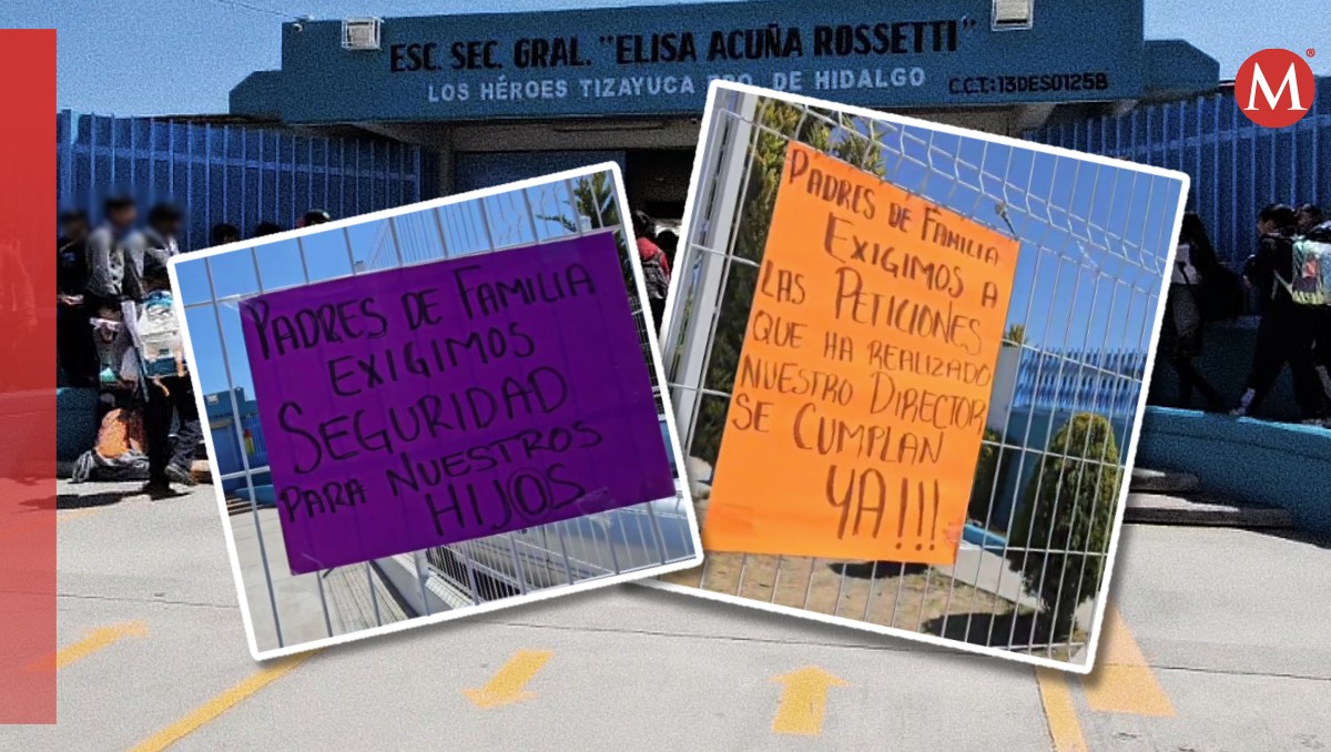 Padres de familia exigen seguridad en la secundaria Elisa Acuña Rosetti tras ataque a un alumno