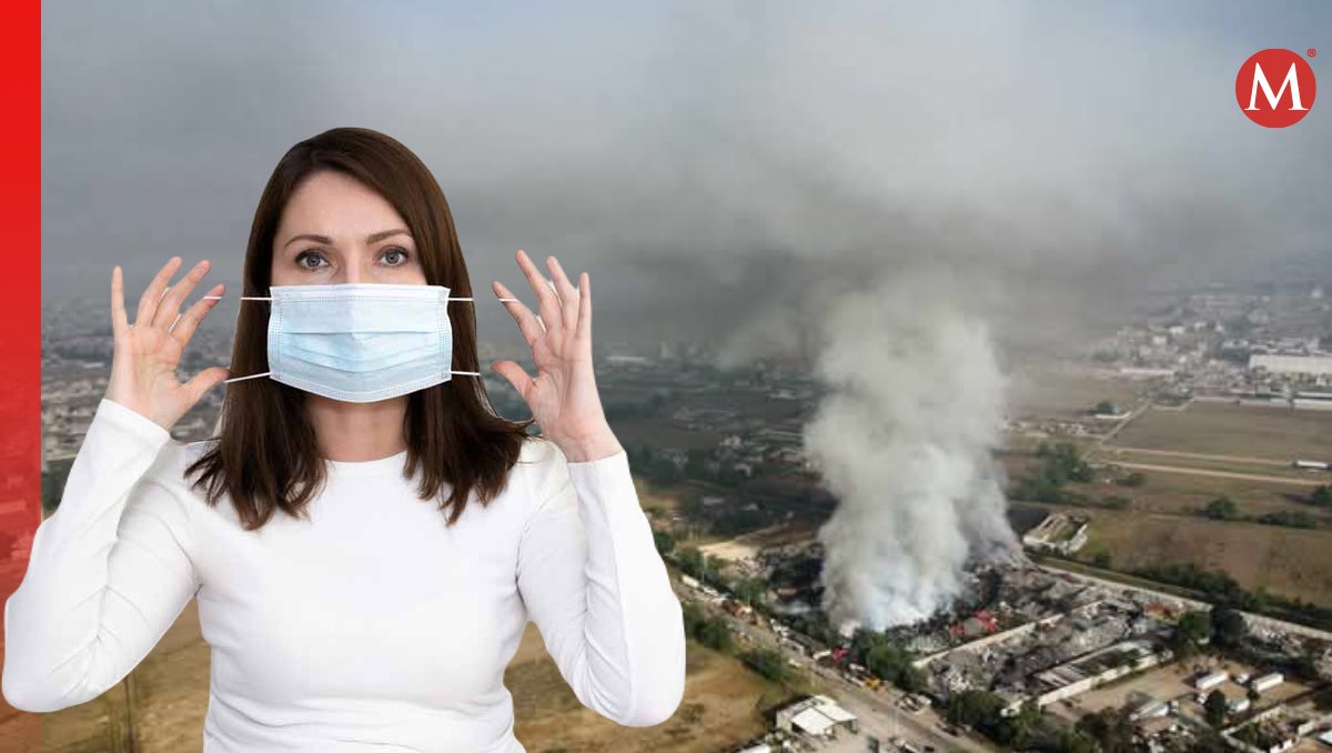 Se recomienda mantener precauciones ante los contaminantes por el incendio en Xonacatlán. Foto: (Especial/Shutterstock)