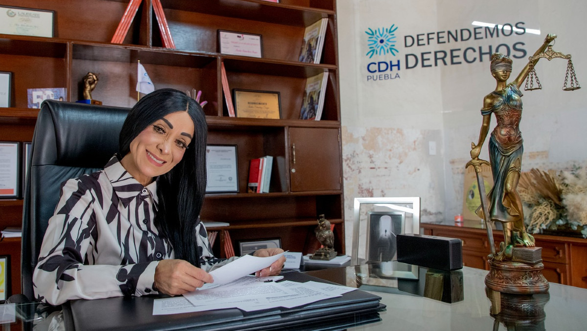 Rosa Isela Sánchez, presidenta de Comisión de Derechos Humanos Puebla | Melanie Torres