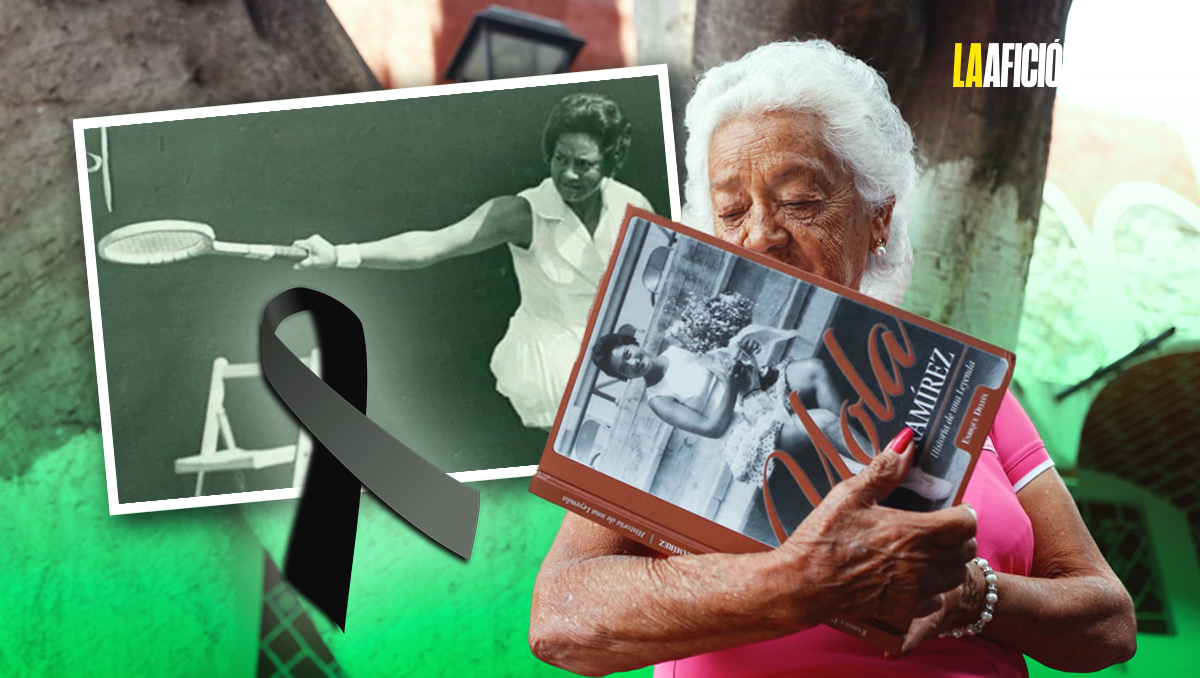 Yola Ramírez, leyenda mexicana del tenis mundial | Andrés Lobato/ Especial/ Diseño Antonio Texta