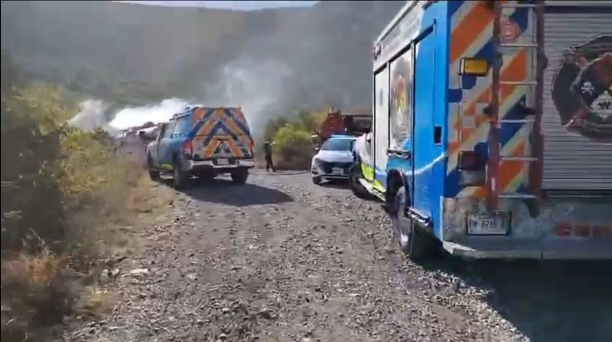 Autoridades combatieron el fuego. Foto: Mayte Villasana