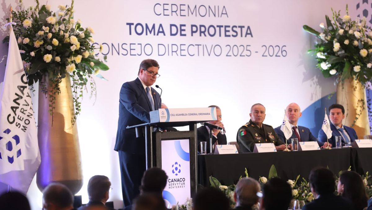 Jaime Herrera Casso, nuevo presidente de Canaco Monterrey | Luis Guerra