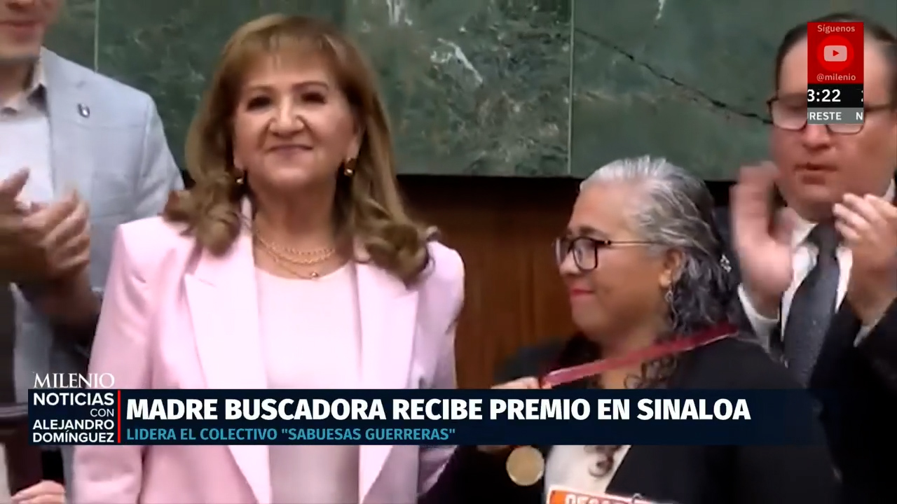 Madre de Sinaloa premiada por su lucha en la búsqueda de su hijo desaparecido