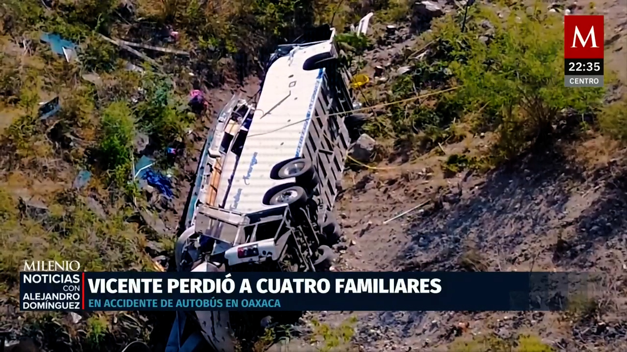 Último adiós a cuatro miembros de una familia entre las víctimas del accidente en Oaxaca
