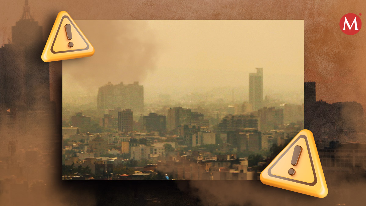 Las autoridades capitalinas recomendaron tomar precauciones. (Fotos: Cuartoscuro/ Diseño: Samantha Martz)