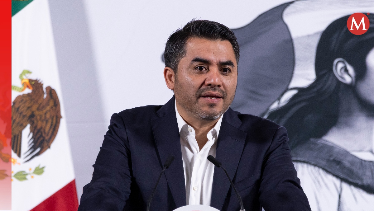 Efraín Morales, director de la Comisión Nacional del Agua (Conagua), en la conferencia de hoy. | Cortesía