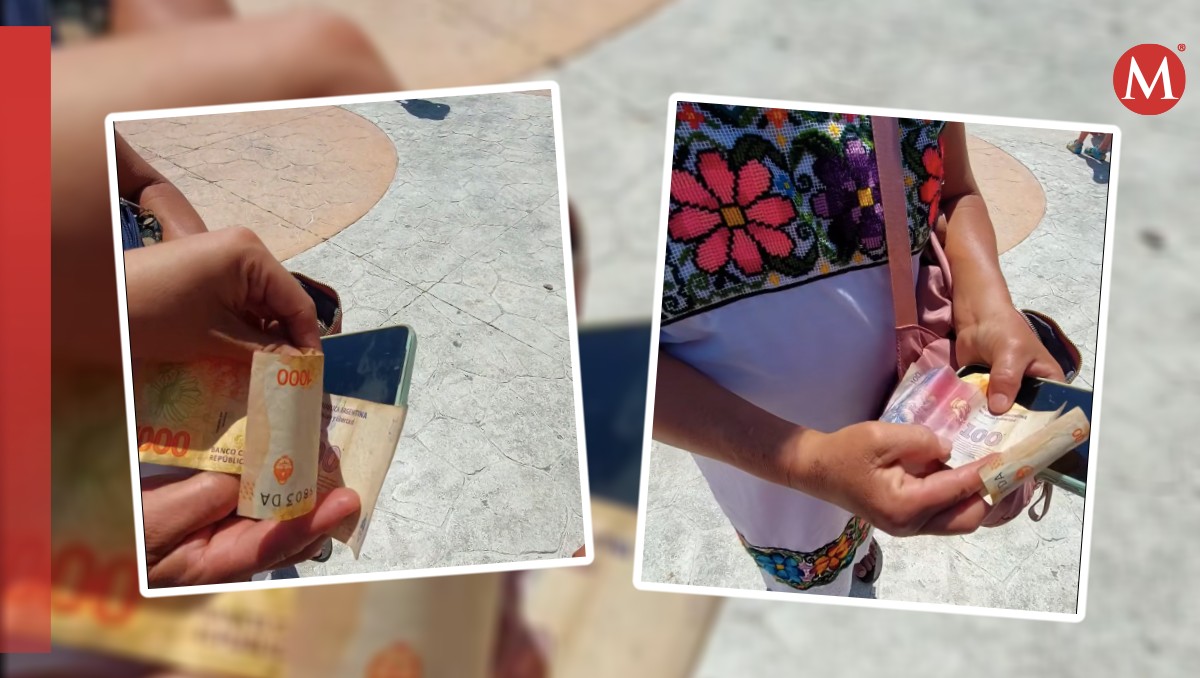 Estafan a mujer artesana en Yucatán; turista paga con pesos argentinos | TikTok