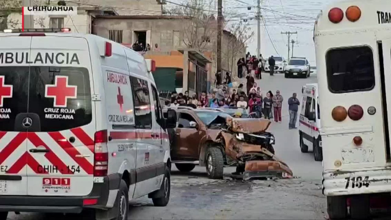 Menor fallece tras ser arrollada por un autobús fuera de control en Ciudad Juárez
