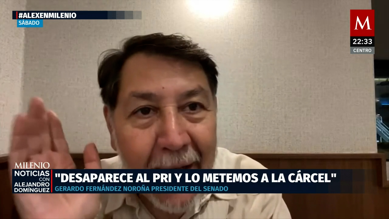 Noroña y Moreno aumentan acusaciones tras pedir cárcel para el priista
