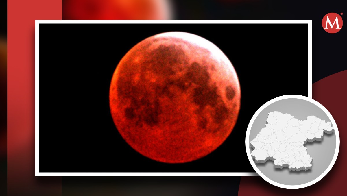 ¡No te lo pierdas!  Te damos los detalles del eclipse lunar total en Guanajuato.